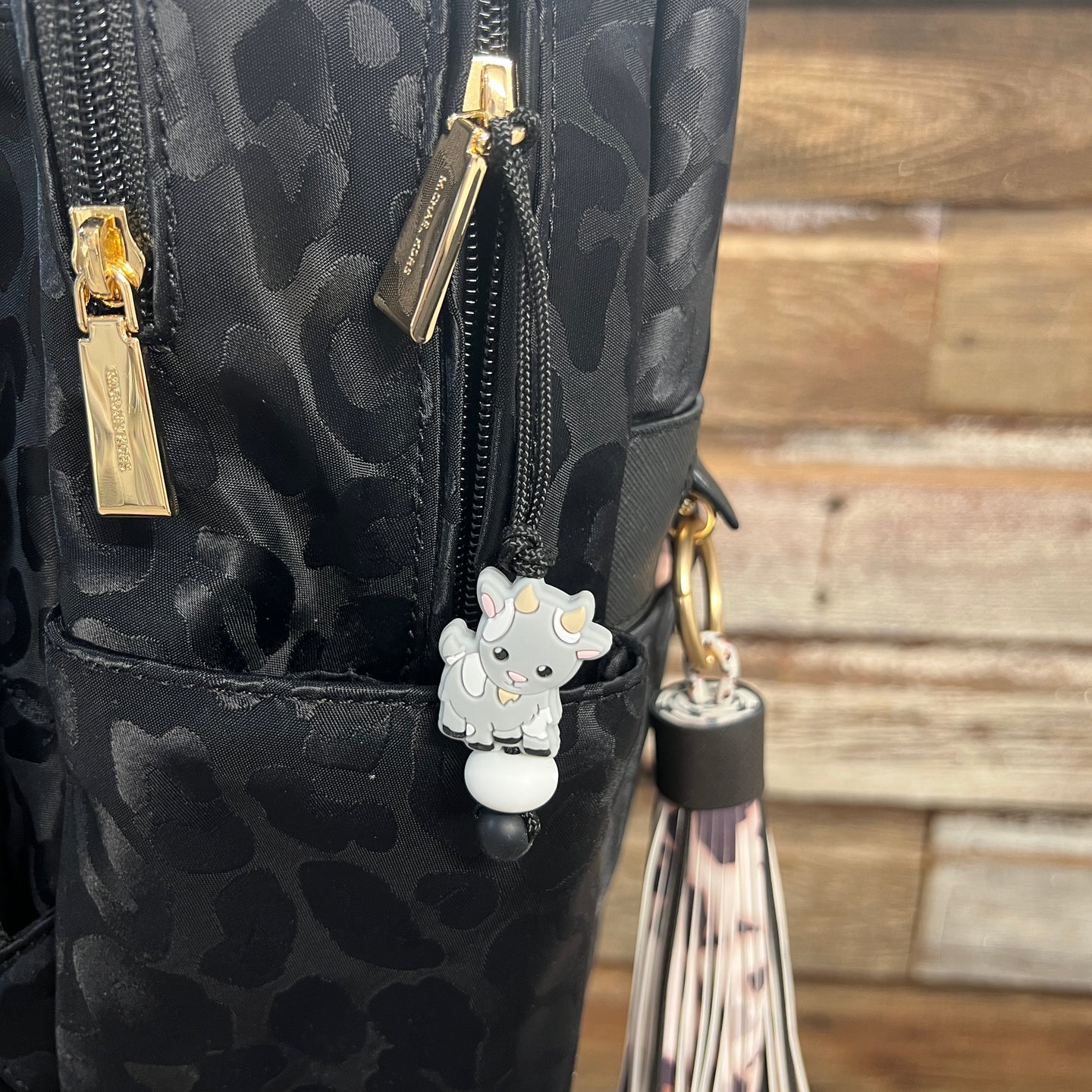 Goat Zipper Charm